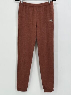 Tracksmith Downeaster Jogger Wool Blend Pants Rise Mens Medium Rust Color